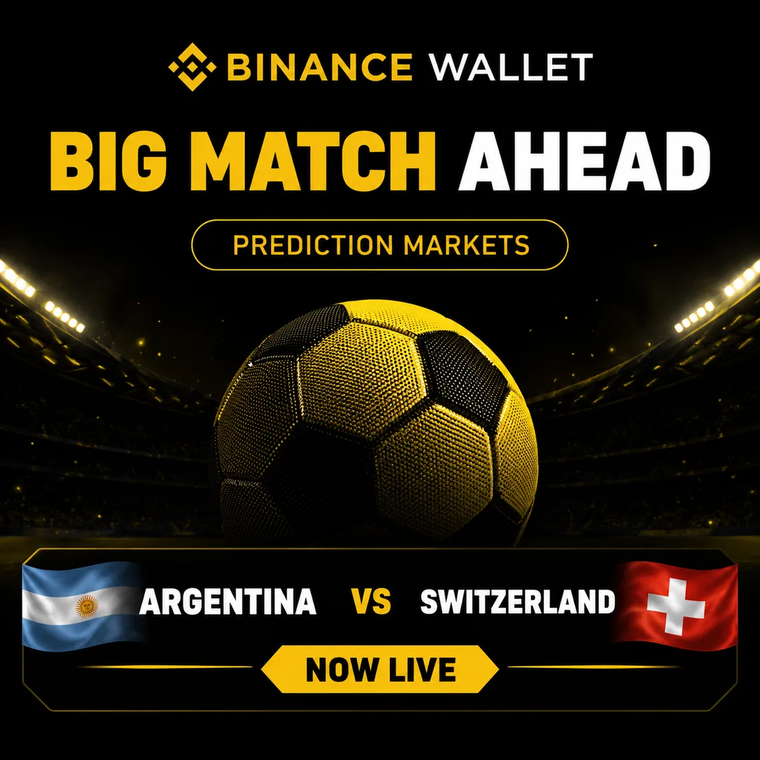 Binance Wallet Launches Argentina vs. Switzerland Prediction Market